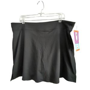 Tranquility by Colorado Clothing Skort‎ Womens XXL Black